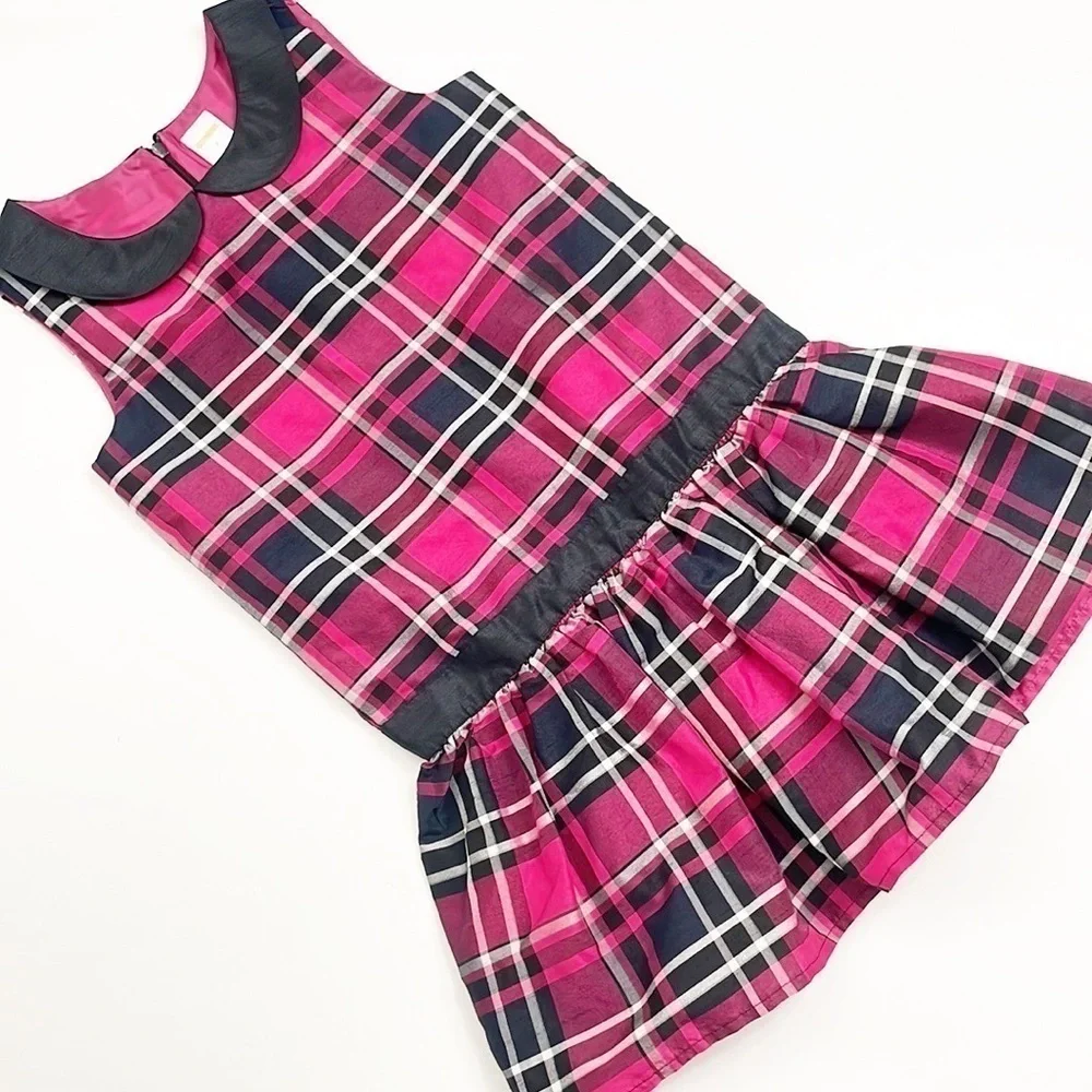 Gymboree little girls plaid dress